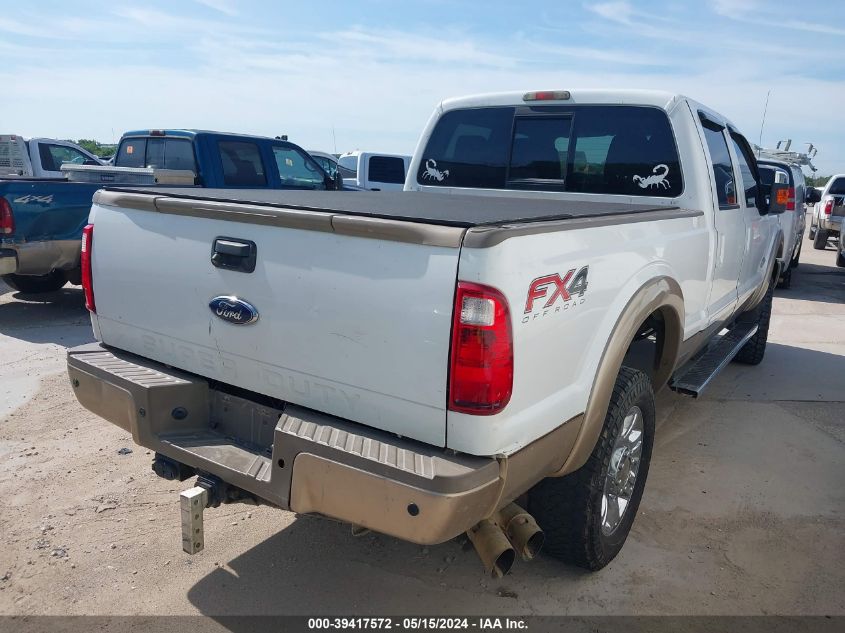 2012 Ford F-250 Lariat VIN: 1FT7W2BT0CEB21411 Lot: 39417572