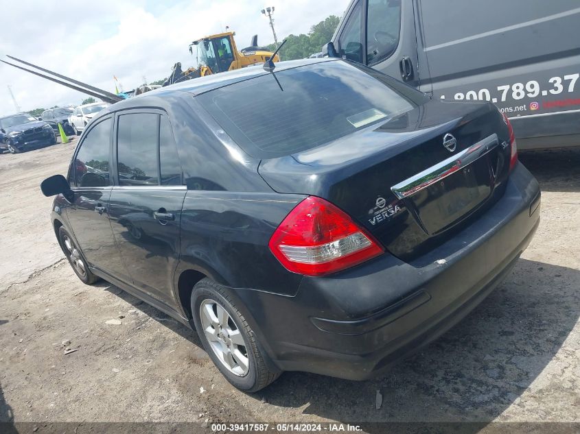 2007 Nissan Versa 1.8Sl VIN: 3N1BC11E97L397630 Lot: 39417587