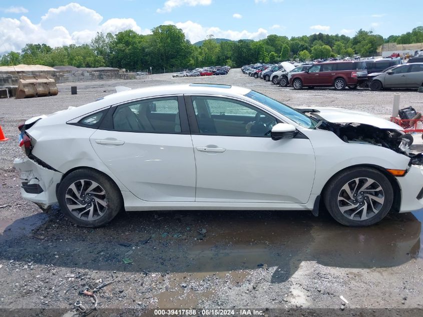 2018 Honda Civic Ex VIN: 2HGFC2F71JH540845 Lot: 39417588