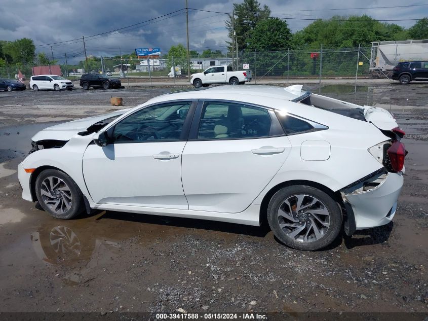 2018 Honda Civic Ex VIN: 2HGFC2F71JH540845 Lot: 39417588