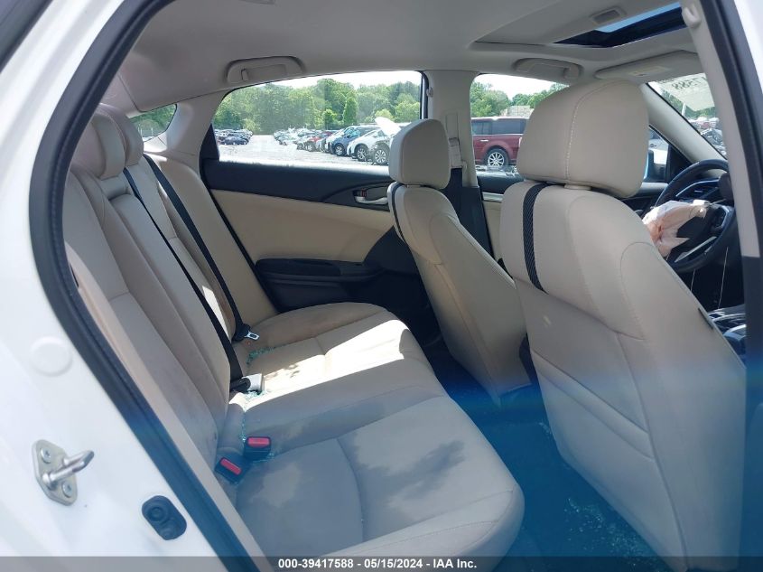 2018 Honda Civic Ex VIN: 2HGFC2F71JH540845 Lot: 39417588