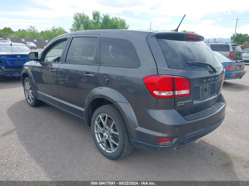 2016 Dodge Journey R/T VIN: 3C4PDDEG9GT247269 Lot: 39417591