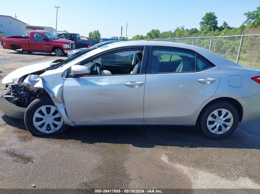 2016 Toyota Corolla L VIN: 5YFBURHE4GP509574 Lot: 39417605