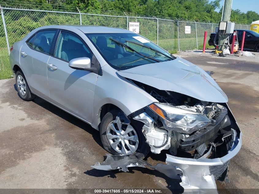 2016 Toyota Corolla L VIN: 5YFBURHE4GP509574 Lot: 39417605