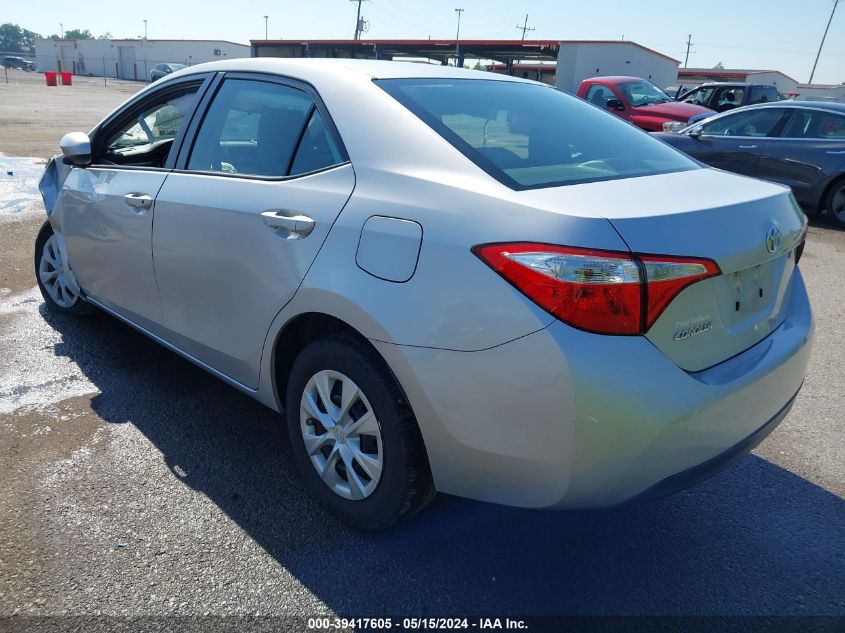 2016 Toyota Corolla L VIN: 5YFBURHE4GP509574 Lot: 39417605