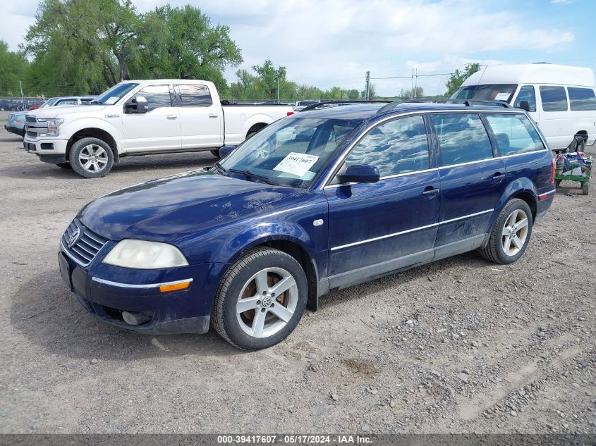 2004 Volkswagen Passat Glx VIN: WVWYH63B24E134285 Lot: 39417607