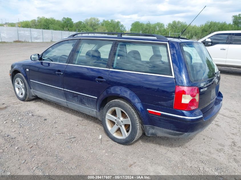 2004 Volkswagen Passat Glx VIN: WVWYH63B24E134285 Lot: 39417607