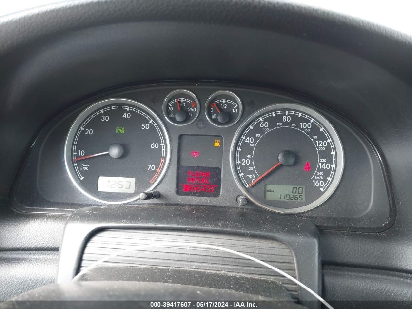 2004 Volkswagen Passat Glx VIN: WVWYH63B24E134285 Lot: 39417607