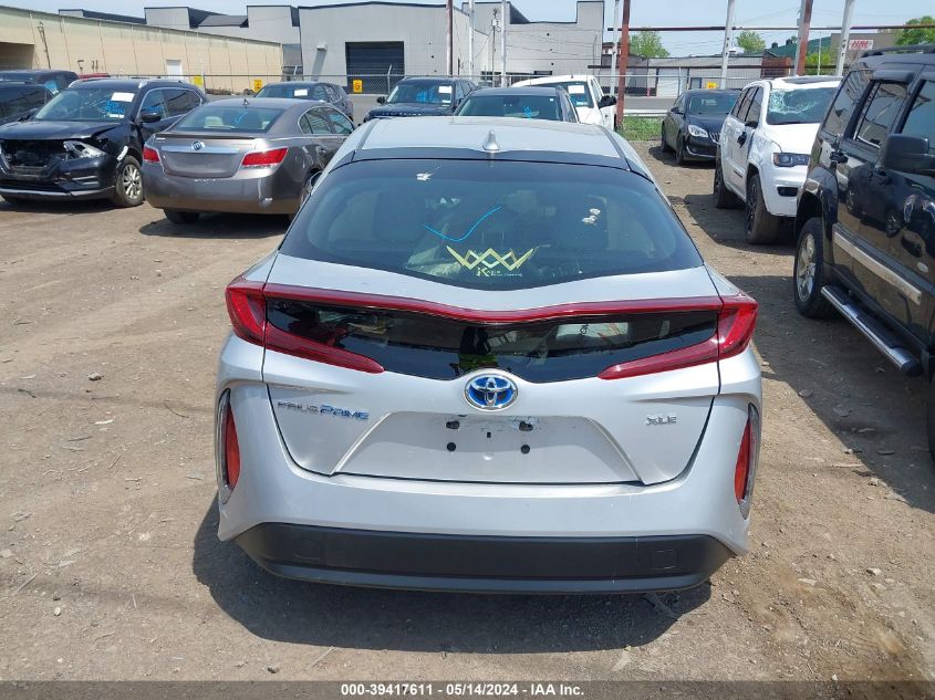 2021 Toyota Prius Prime Xle VIN: JTDKAMFP6M3195589 Lot: 39417611