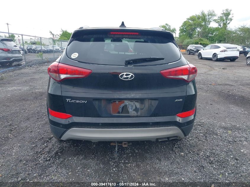2018 Hyundai Tucson Value VIN: KM8J3CA2XJU633950 Lot: 39417613