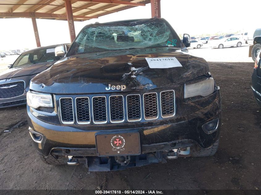 2014 Jeep Grand Cherokee Overland VIN: 1C4RJFCG2EC265430 Lot: 39417618