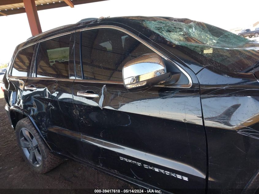 2014 Jeep Grand Cherokee Overland VIN: 1C4RJFCG2EC265430 Lot: 39417618