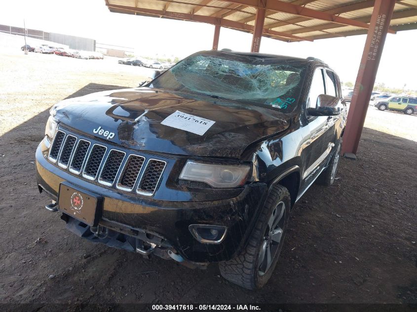 2014 Jeep Grand Cherokee Overland VIN: 1C4RJFCG2EC265430 Lot: 39417618