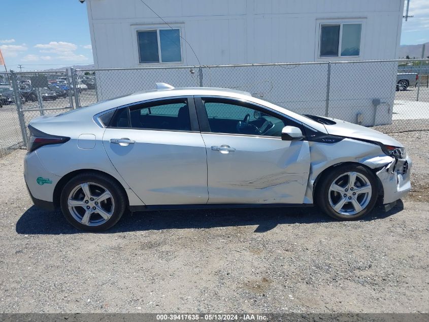 2017 Chevrolet Volt Lt VIN: 1G1RC6S57HU186742 Lot: 39417635