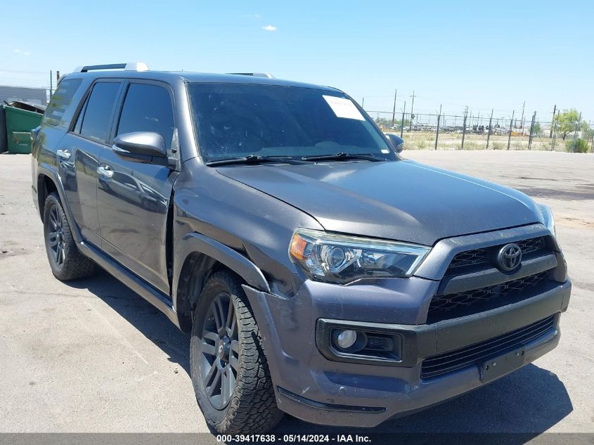 2017 Toyota 4Runner Sr5 Prem/Ltdl/Trail/Trd VIN: JTEBU5JR5H5479629 Lot: 39417638