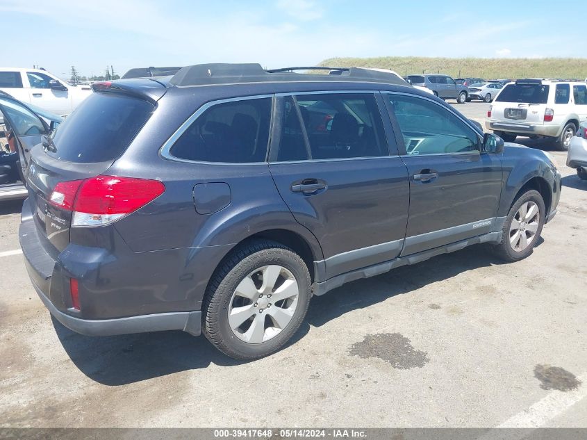 2012 Subaru Outback 2.5I Premium VIN: 4S4BRBHC6C3207435 Lot: 39417648