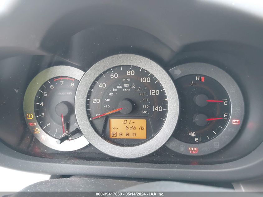 2011 Toyota Rav4 Base V6 VIN: JTMBK4DVXB5103268 Lot: 39417650