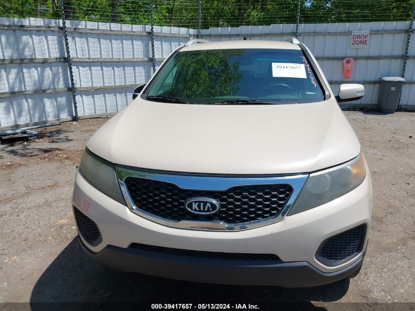 2011 Kia Sorento Lx VIN: 5XYKT3A14BG087071 Lot: 39417657