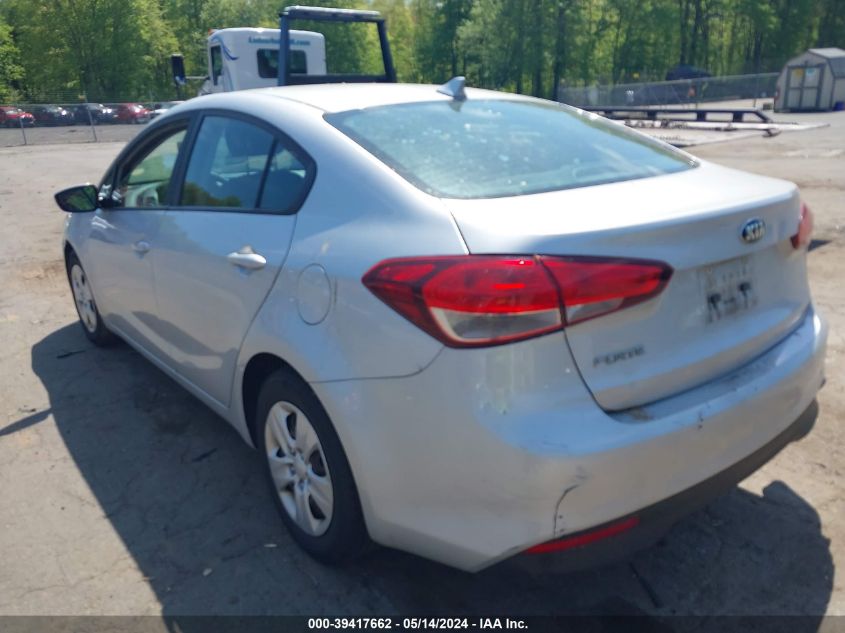 2017 Kia Forte Lx VIN: 3KPFK4A79HE043987 Lot: 39417662