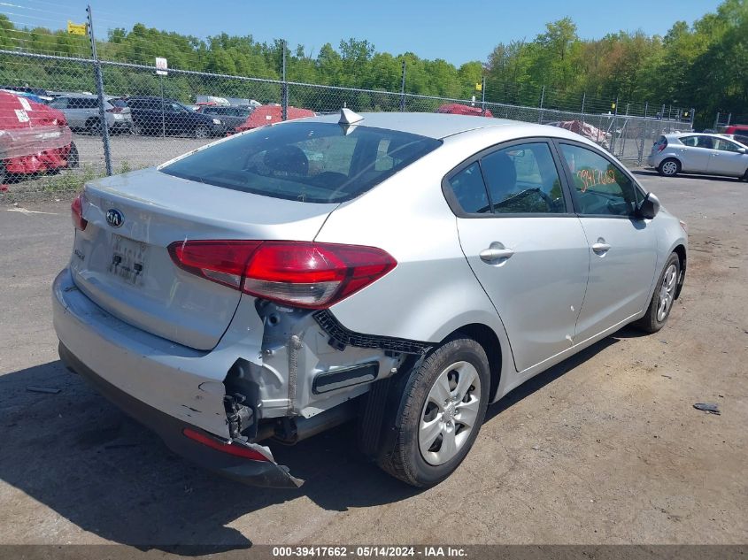 2017 Kia Forte Lx VIN: 3KPFK4A79HE043987 Lot: 39417662