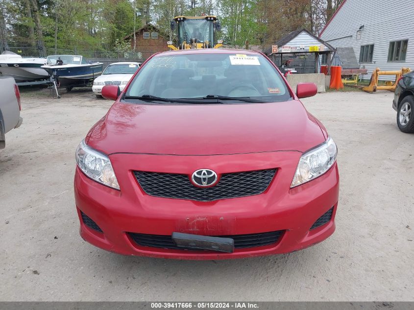 2009 Toyota Corolla Le VIN: 2T1BU40E69C070573 Lot: 39417666