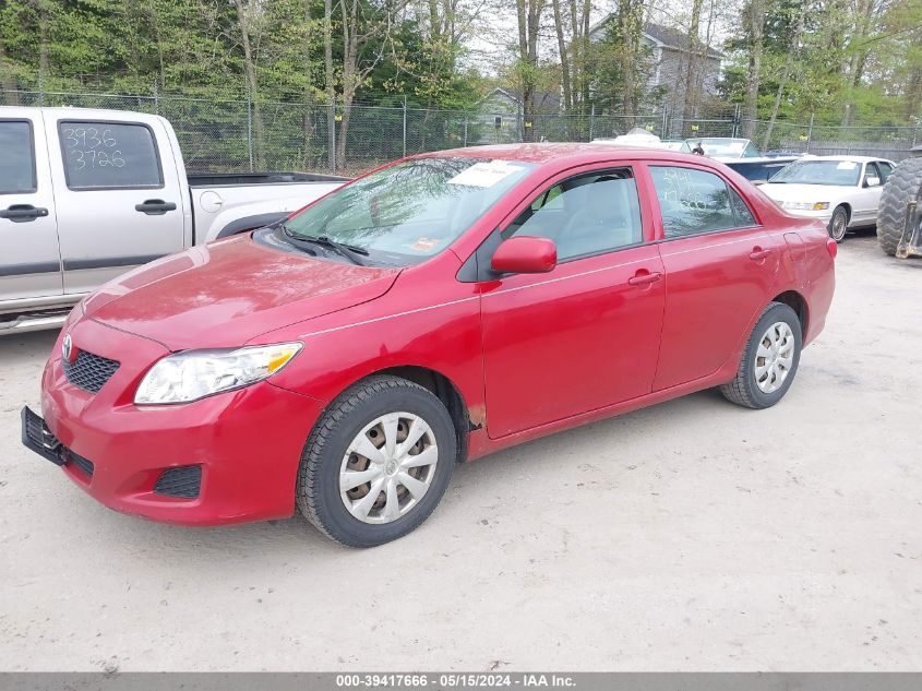 2009 Toyota Corolla Le VIN: 2T1BU40E69C070573 Lot: 39417666