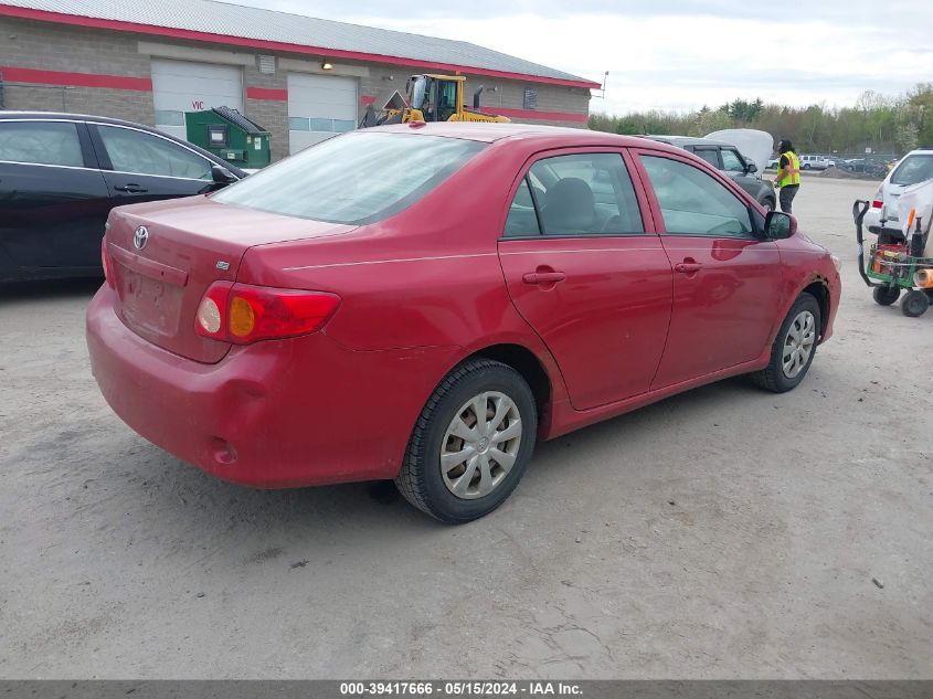 2009 Toyota Corolla Le VIN: 2T1BU40E69C070573 Lot: 39417666