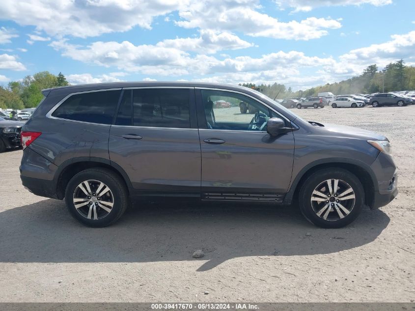 2016 Honda Pilot Ex-L VIN: 5FNYF6H70GB073998 Lot: 39417670