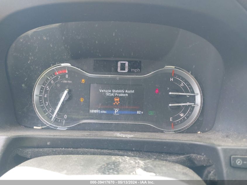 2016 Honda Pilot Ex-L VIN: 5FNYF6H70GB073998 Lot: 39417670