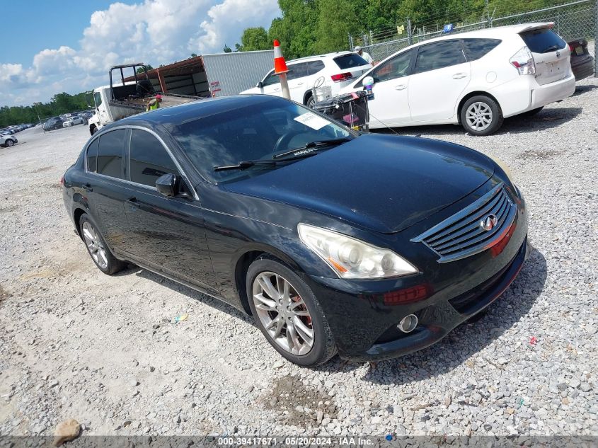 2013 Infiniti G37 Journey VIN: JN1CV6AP3DM715904 Lot: 39417671