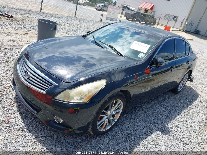 2013 Infiniti G37 Journey VIN: JN1CV6AP3DM715904 Lot: 39417671