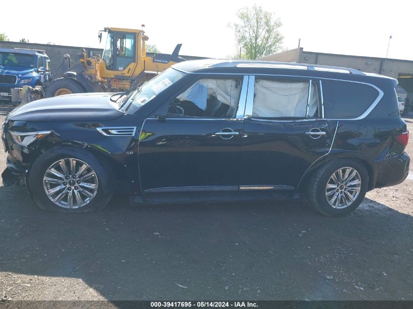 2020 Infiniti Qx80 Luxe Awd VIN: JN8AZ2NE6L9255430 Lot: 39417695