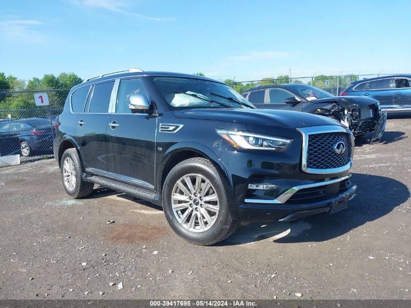 2020 Infiniti Qx80 Luxe Awd VIN: JN8AZ2NE6L9255430 Lot: 39417695