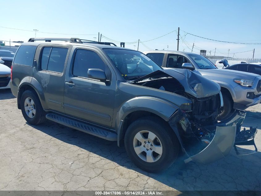 2006 Nissan Pathfinder Se VIN: 5N1AR18U56C616495 Lot: 39417696