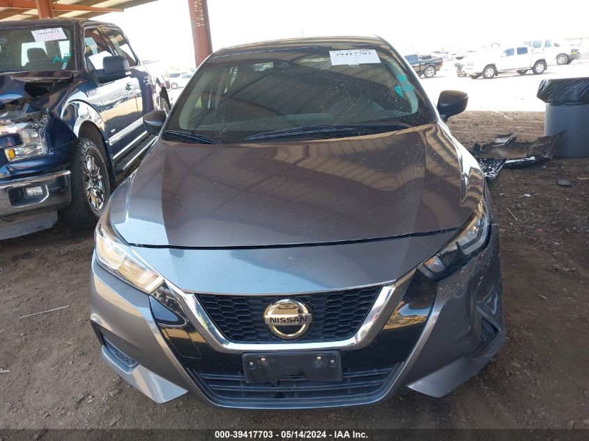 2022 Nissan Versa 1.6 S Xtronic Cvt VIN: 3N1CN8DV2NL833086 Lot: 39417703