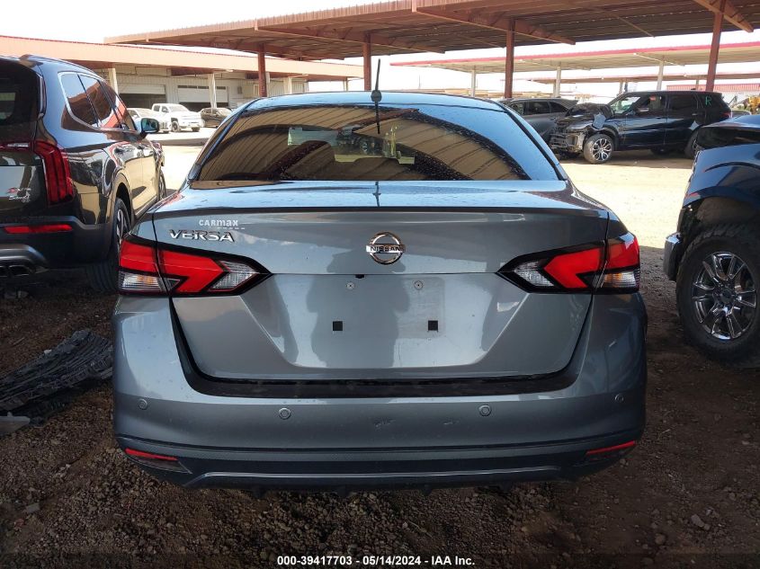 2022 Nissan Versa 1.6 S Xtronic Cvt VIN: 3N1CN8DV2NL833086 Lot: 39417703