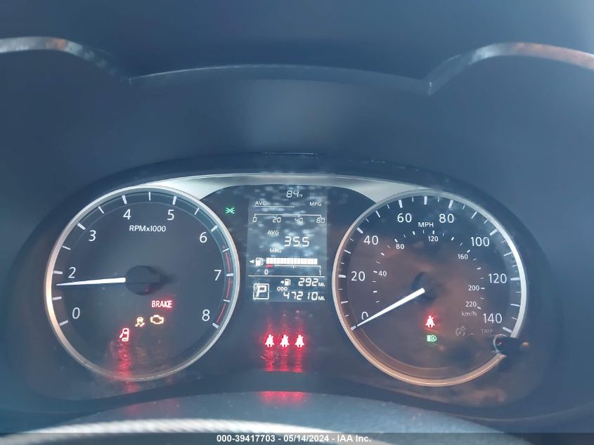 2022 Nissan Versa 1.6 S Xtronic Cvt VIN: 3N1CN8DV2NL833086 Lot: 39417703