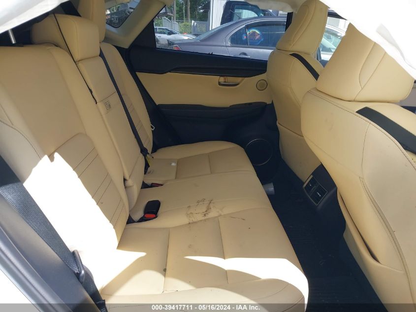 2016 Lexus Nx 200T VIN: JTJBARBZ2G2094013 Lot: 39417711