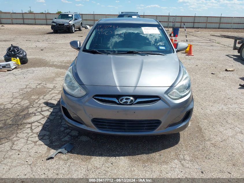 2013 Hyundai Accent Gls VIN: KMHCT4AE6DU560489 Lot: 39417712