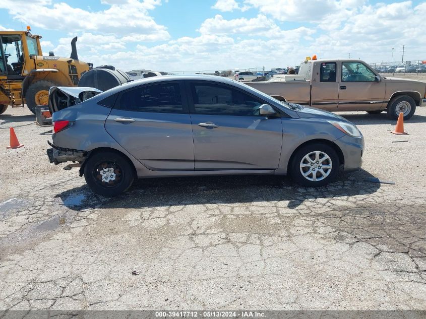 2013 Hyundai Accent Gls VIN: KMHCT4AE6DU560489 Lot: 39417712