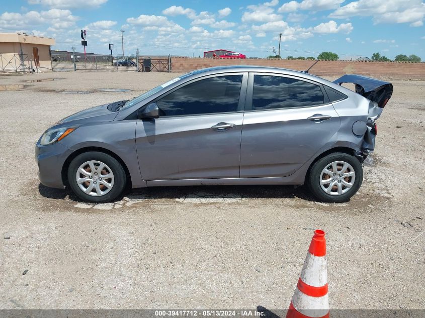 2013 Hyundai Accent Gls VIN: KMHCT4AE6DU560489 Lot: 39417712