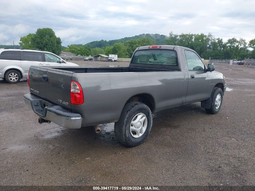 2005 Toyota Tundra Base V8 VIN: 5TBKT42105S464951 Lot: 39417719