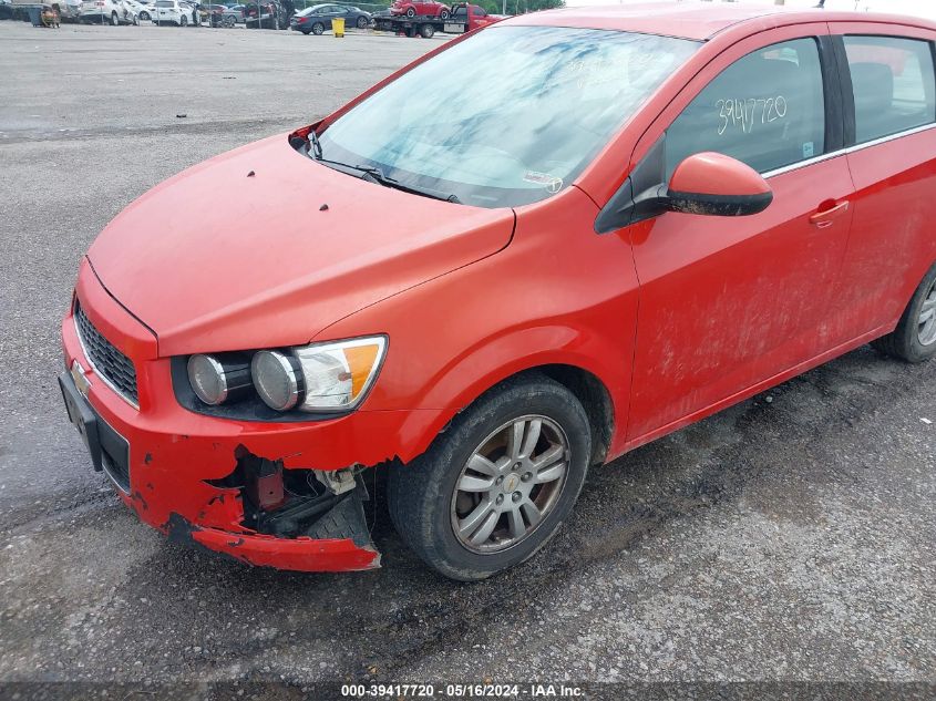 2012 Chevrolet Sonic 2Lt VIN: 1G1JC6SH4C4104269 Lot: 39417720