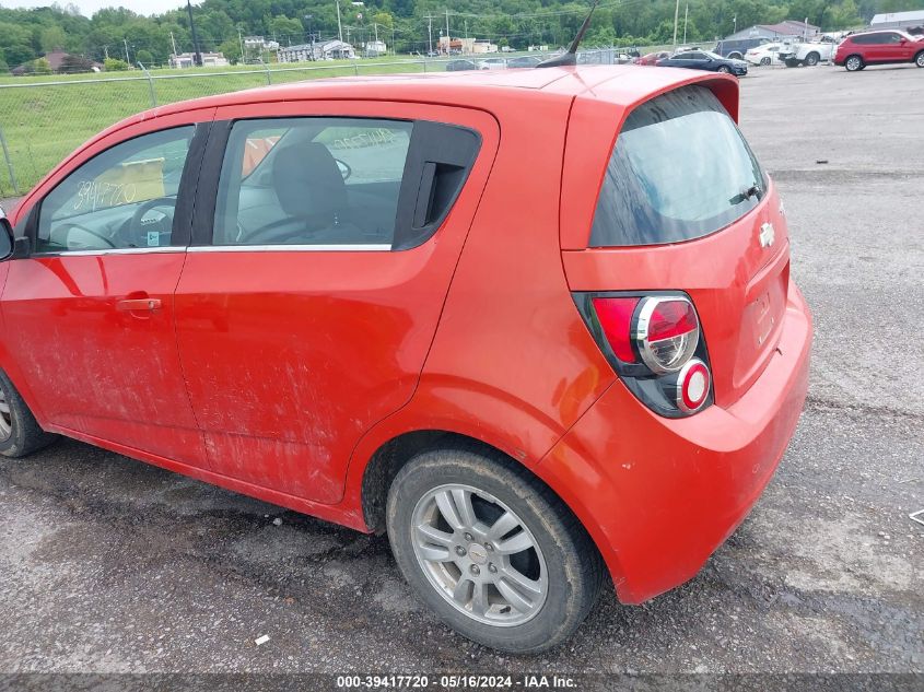 2012 Chevrolet Sonic 2Lt VIN: 1G1JC6SH4C4104269 Lot: 39417720