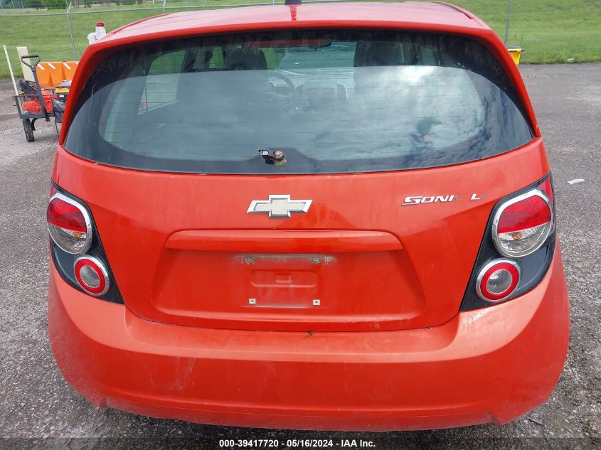 2012 Chevrolet Sonic 2Lt VIN: 1G1JC6SH4C4104269 Lot: 39417720