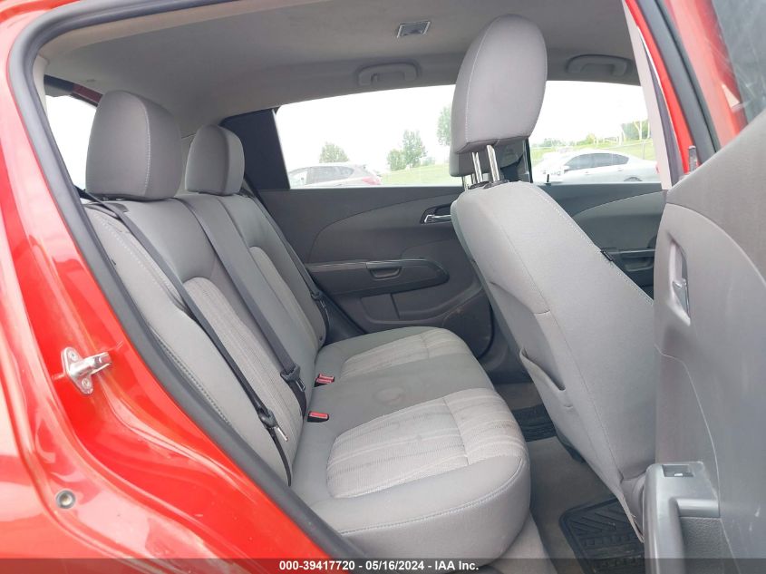 2012 Chevrolet Sonic 2Lt VIN: 1G1JC6SH4C4104269 Lot: 39417720