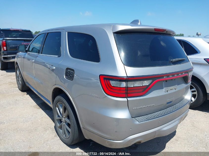 2015 Dodge Durango Sxt VIN: 1C4RDHAG0FC110043 Lot: 39417722