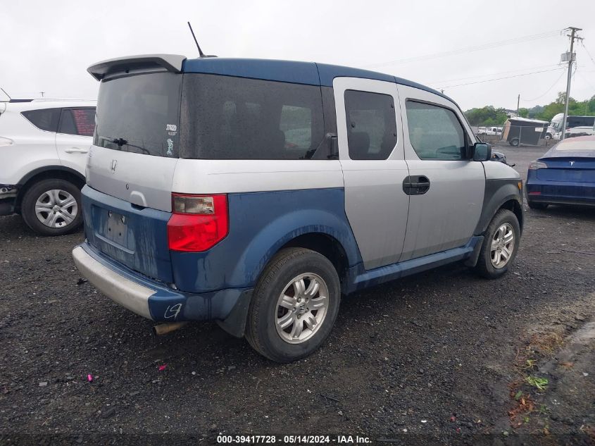 2006 Honda Element Ex VIN: 5J6YH18646L010008 Lot: 39417728