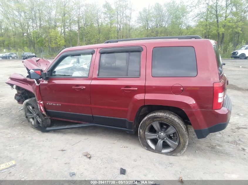 2015 Jeep Patriot High Altitude Edition VIN: 1C4NJRFB6FD109810 Lot: 39417738