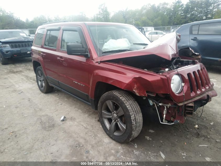 2015 Jeep Patriot High Altitude Edition VIN: 1C4NJRFB6FD109810 Lot: 39417738